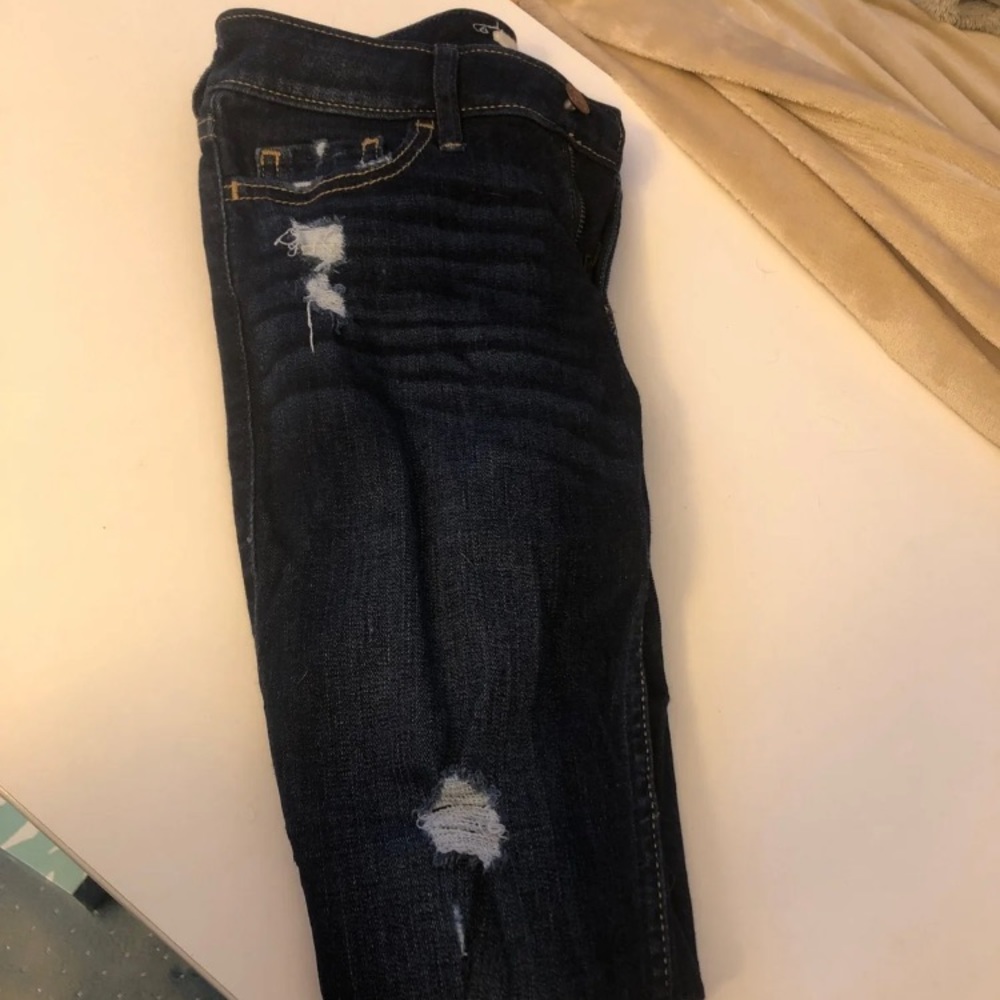 Hollister low rise super skinny jeans